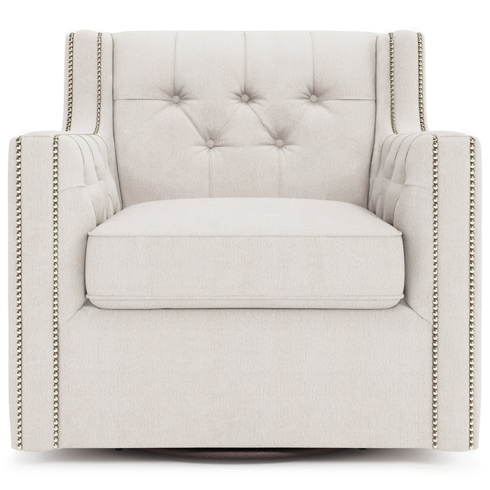 Candace Fabric Swivel Chair - Furniture City (CA)l