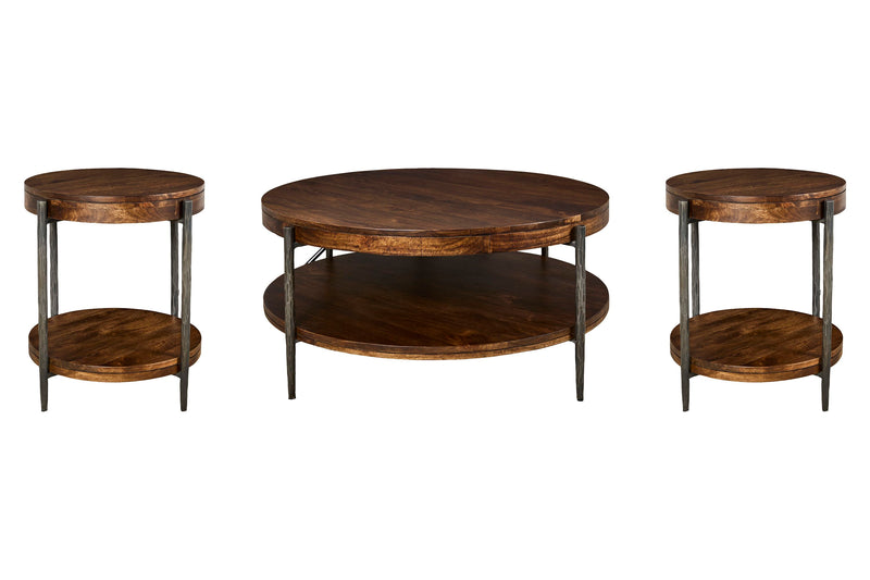 parker-house-bengal-41-inch-round-cocktail-table-with-2-end-tables-2