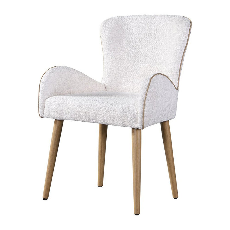 qwin-beige-boucle-oak-arm-chair-set-2-2