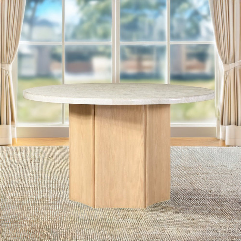 qwin-natrual-marble-top-oak-round-dining-table-w-natrual-marble-top-6