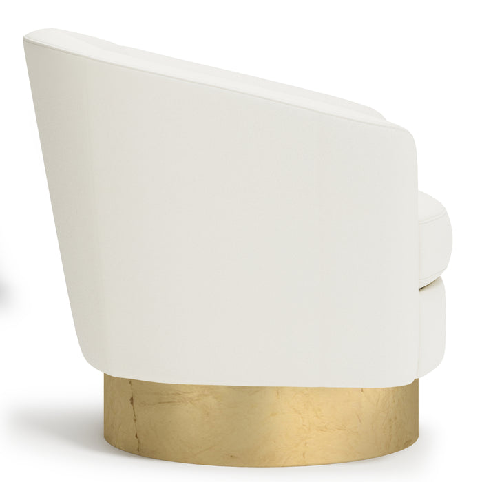 Camino Leather Swivel Chair - Furniture City (CA)l