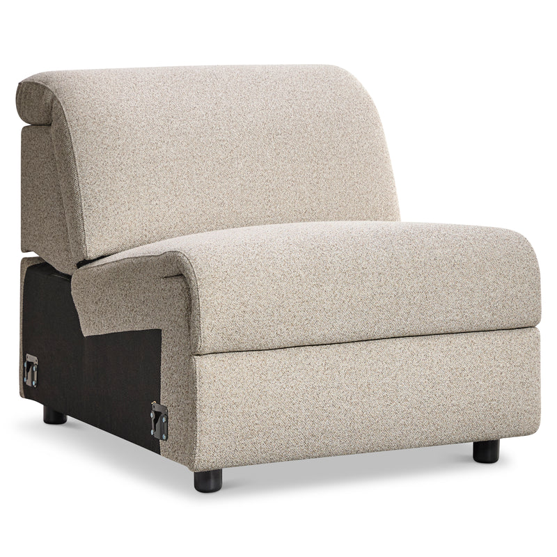 Avignon Fabric Armless Chair