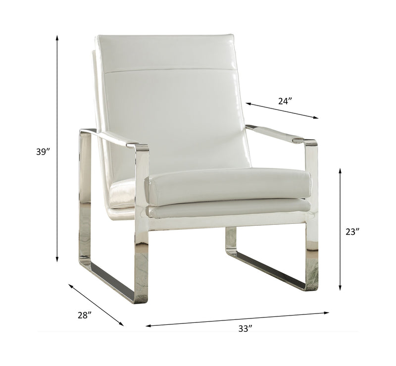 rafael-white-leatherette-stainless-steel-accent-chair-2