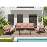 rajni-pink-fabric-black-patio-arm-chair-1