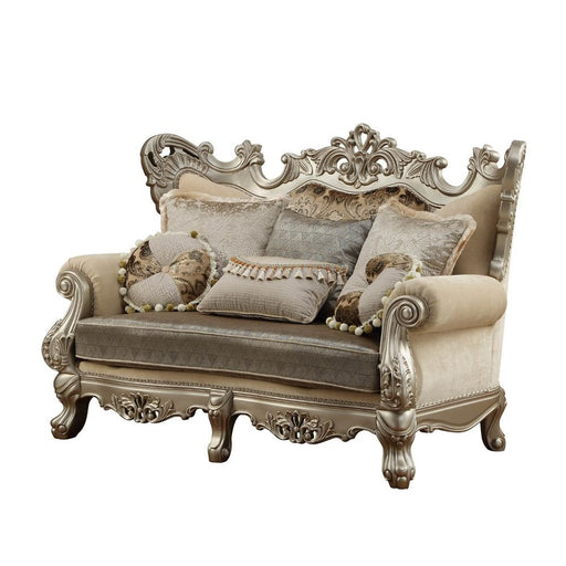 ranita-fabric-champagne-loveseat-w-6-pillows-1