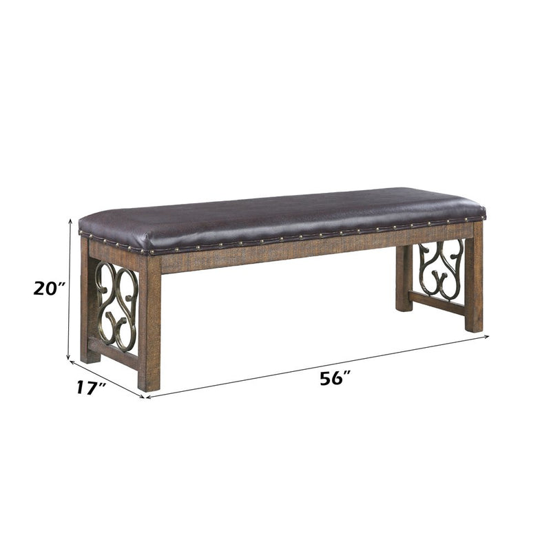 raphaela-black-leatherette-weathered-cherry-bench-4