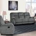 Parker Living Cooper - Shadow Grey Manual Reclining Sofa and Recliner