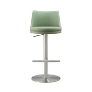 reagan-sea-foam-green-performance-vegan-leather-and-silver-adjustable-stool-3