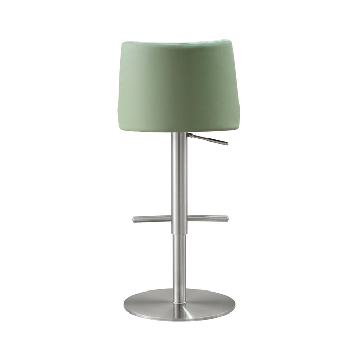 reagan-sea-foam-green-performance-vegan-leather-and-silver-adjustable-stool-4