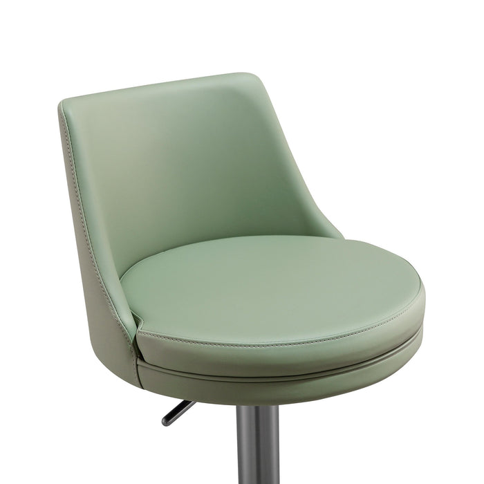 reagan-sea-foam-green-performance-vegan-leather-and-silver-adjustable-stool-6