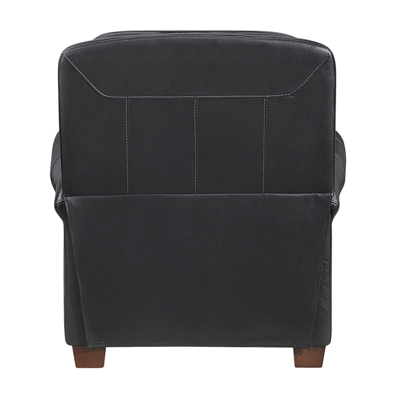remington-black-push-back-reclining-chair-1