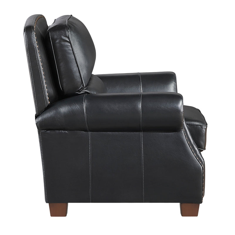 remington-black-push-back-reclining-chair-4