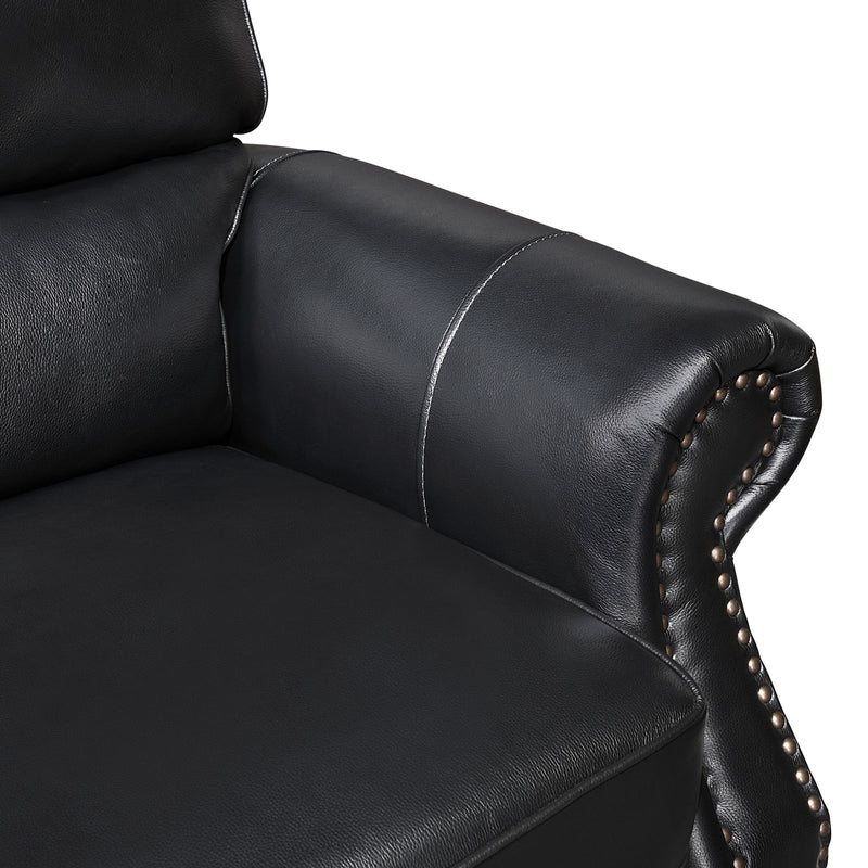 remington-black-push-back-reclining-chair-5