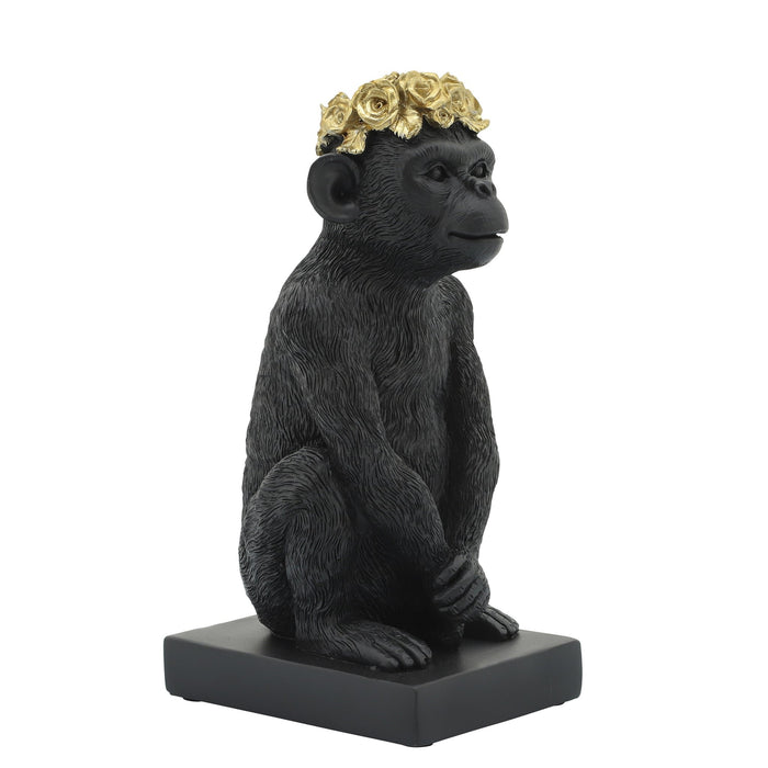 res-8-monkey-flower-crown-figurine-blk-gld-2