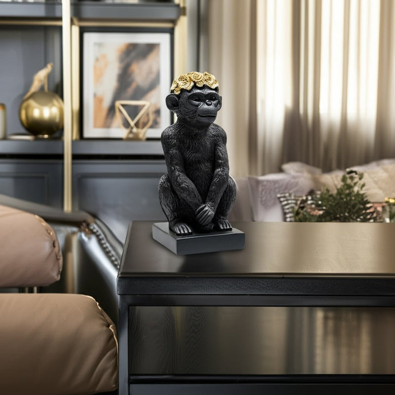 res-8-monkey-flower-crown-figurine-blk-gld-8