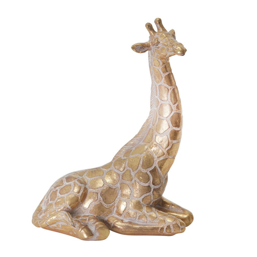 resin-10-sitting-giraffe-gold-1