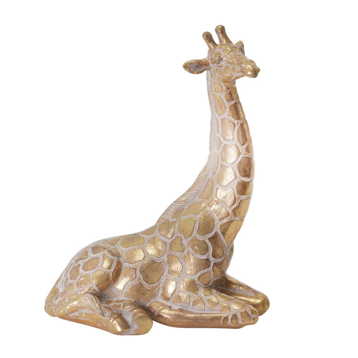 resin-10-sitting-giraffe-gold-1