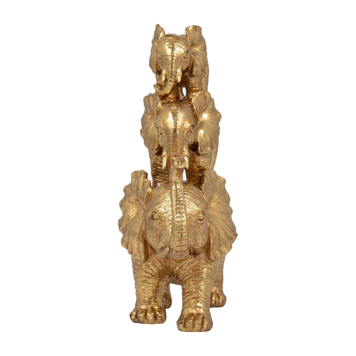 resin-10-stacked-raised-trunk-elephants-gold-3