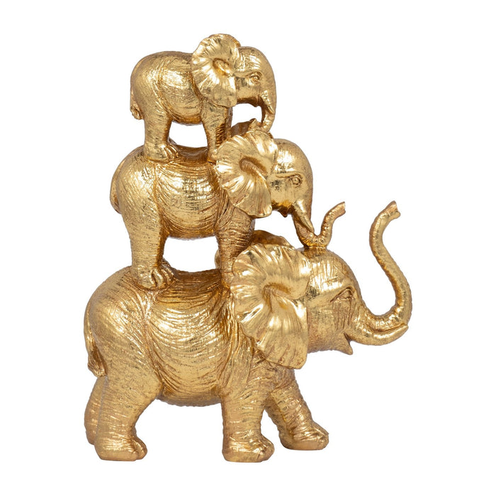 resin-10-stacked-raised-trunk-elephants-gold-4