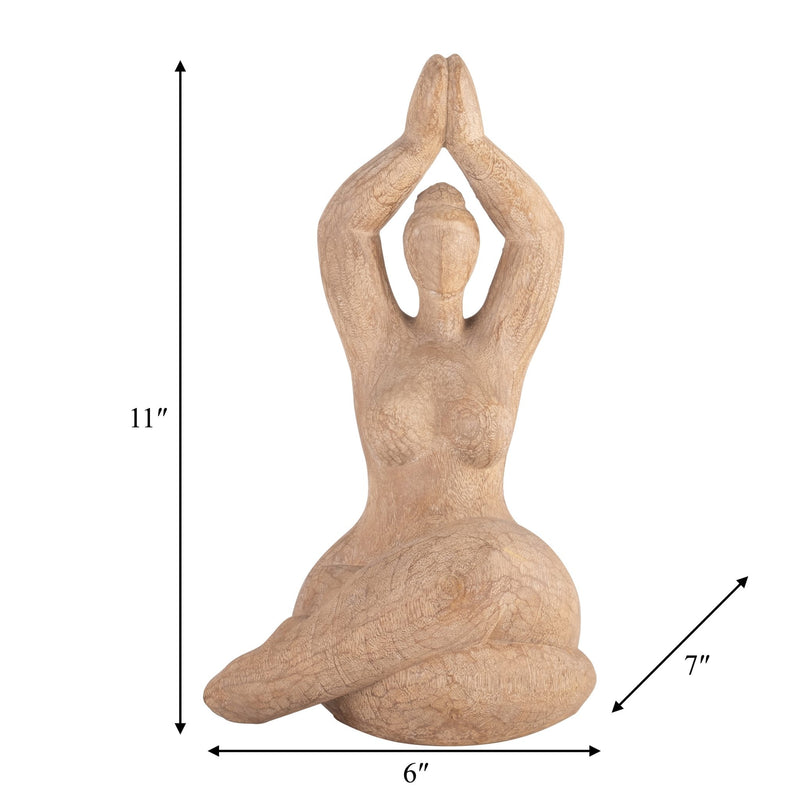 resin-11-namaste-female-yoga-figurine-brown-2