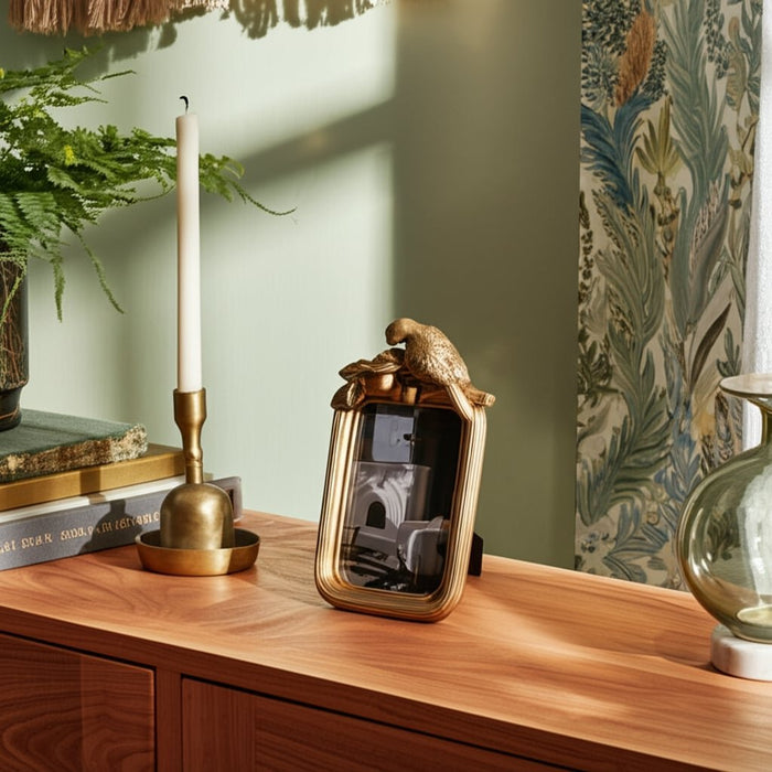 resin-4x6-bird-photo-frame-gold-10