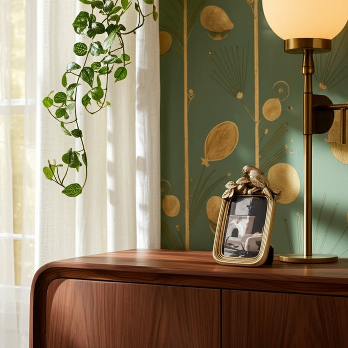 resin-4x6-bird-photo-frame-gold-9