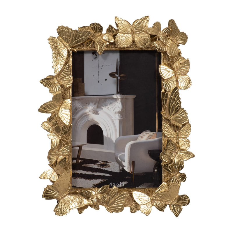 resin-4x6-butterflies-photo-frame-gold-1
