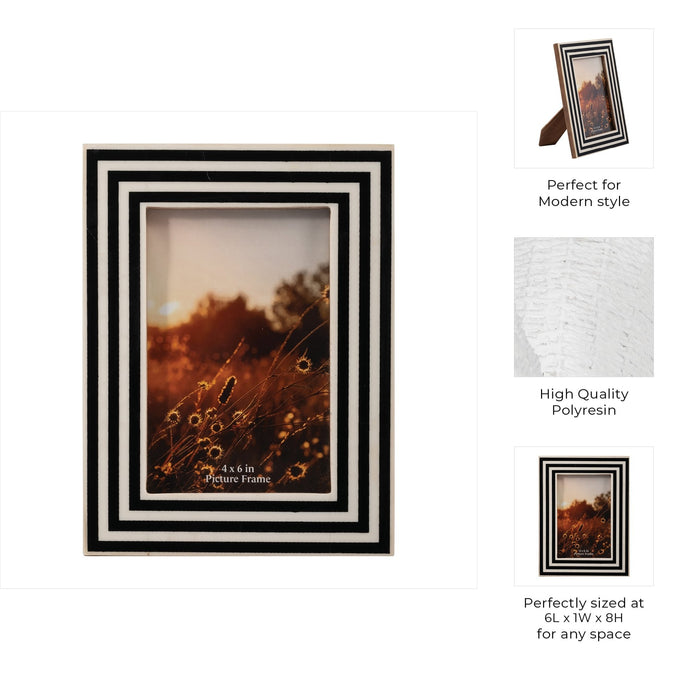resin-4x6-dimensional-lines-photo-frame-blk-white-7