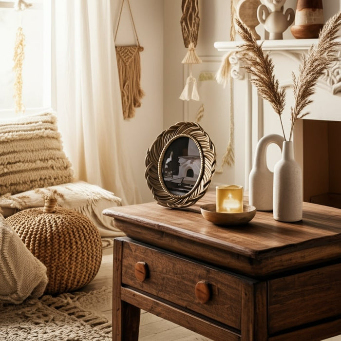 resin-4x6-feathers-around-photo-frame-gold-13