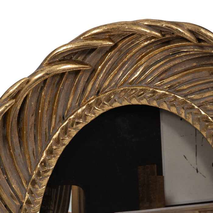 resin-4x6-feathers-around-photo-frame-gold-4