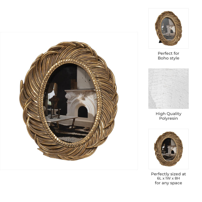 resin-4x6-feathers-around-photo-frame-gold-7