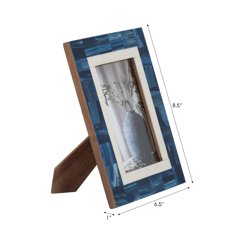 resin-4x6-navy-white-border-photo-frame-navy-w-7