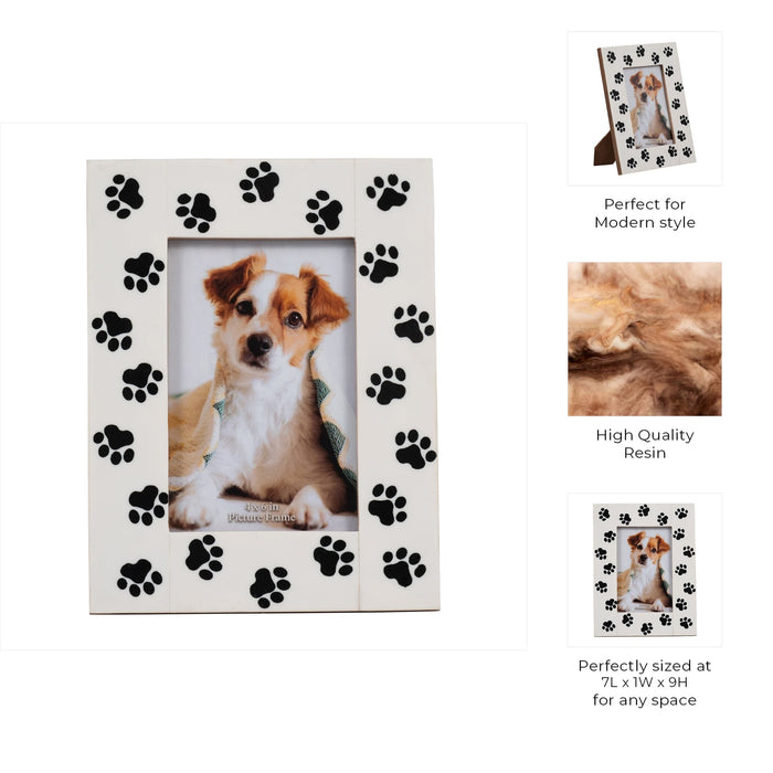 resin-4x6-paw-prints-photo-frame-black-white-7