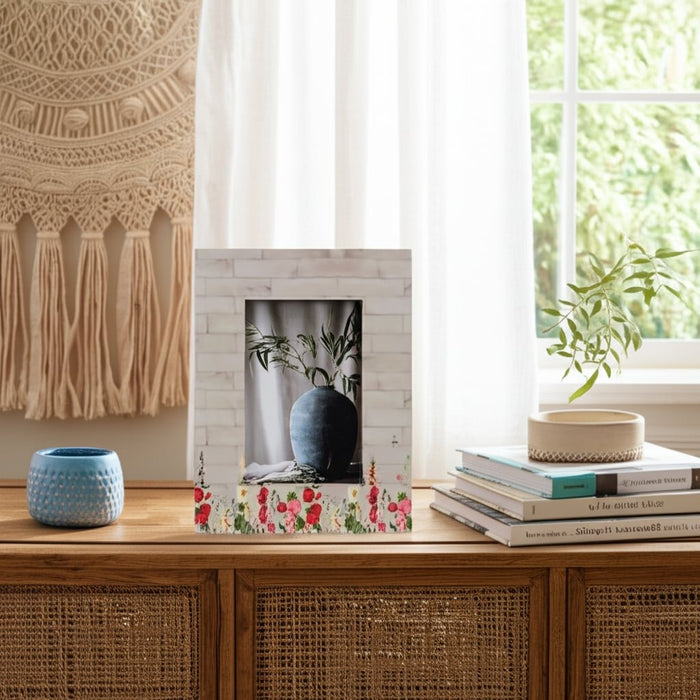 resin-4x6-pink-flower-field-photo-frame-multi-11