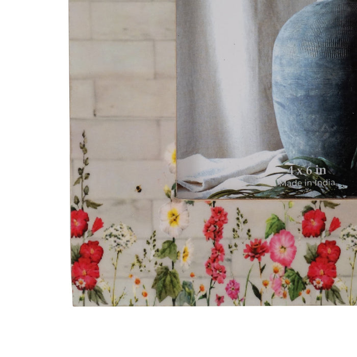 resin-4x6-pink-flower-field-photo-frame-multi-5