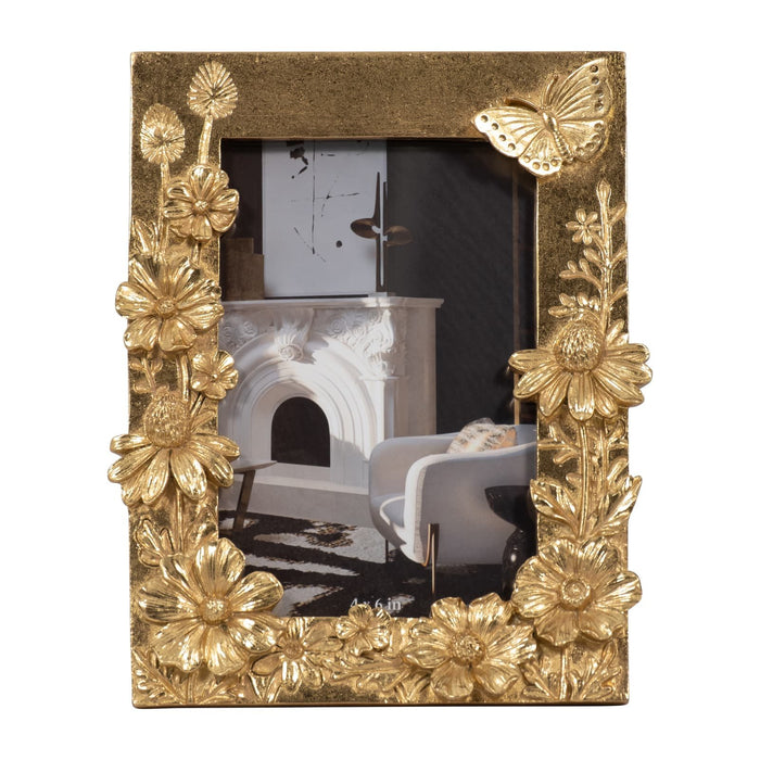 resin-4x6-spring-time-photo-frame-gold-1