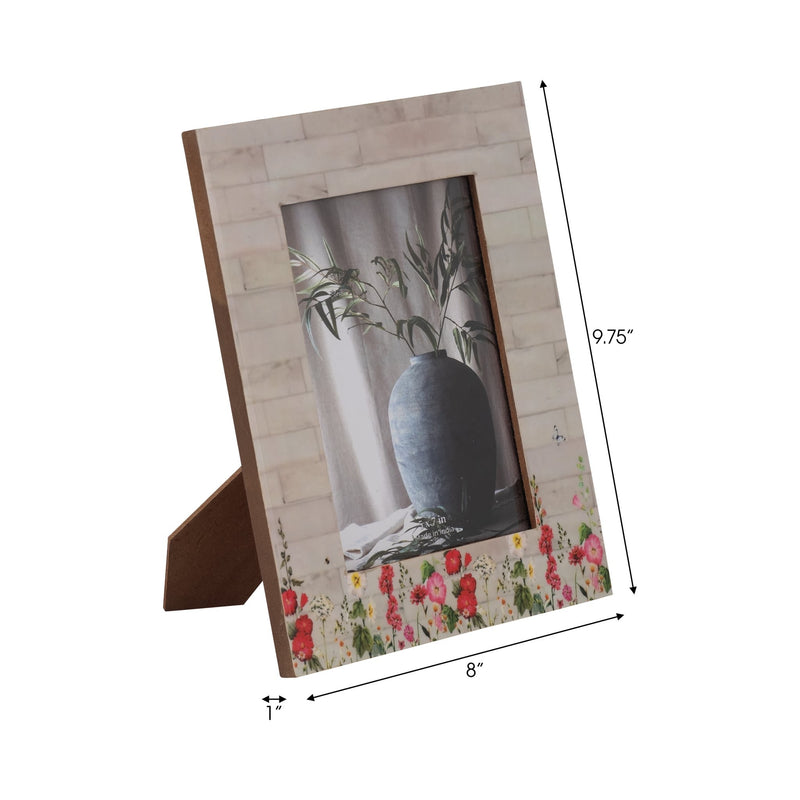 resin-5x7-pink-flower-field-photo-frame-multi-7