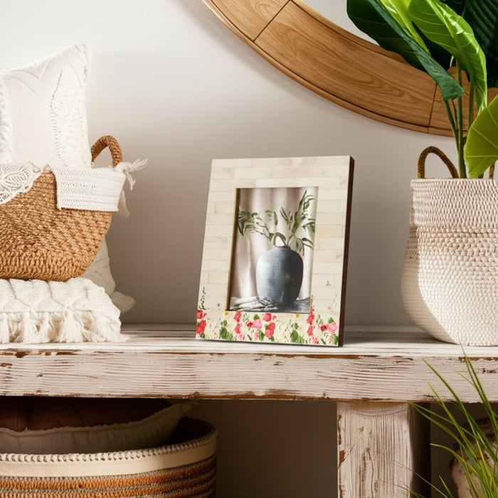 resin-5x7-pink-flower-field-photo-frame-multi-9