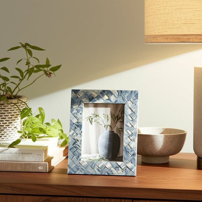 resin-5x7-woven-photo-frame-blue-ivory-10