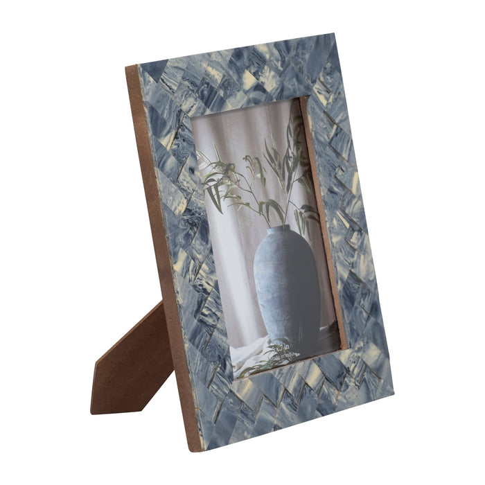 resin-5x7-woven-photo-frame-blue-ivory-2