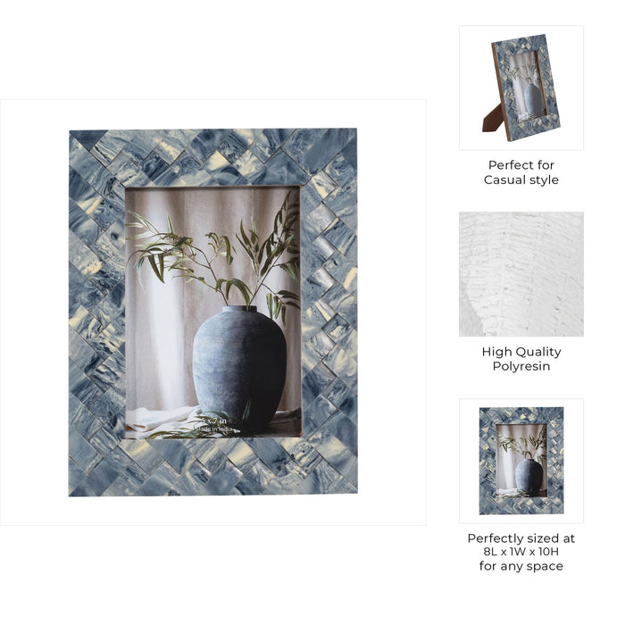resin-5x7-woven-photo-frame-blue-ivory-8