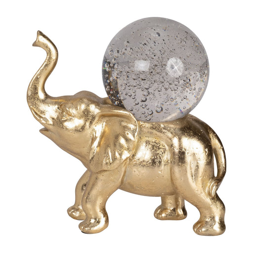 resin-9-elephant-w-crystal-ball-gold-1