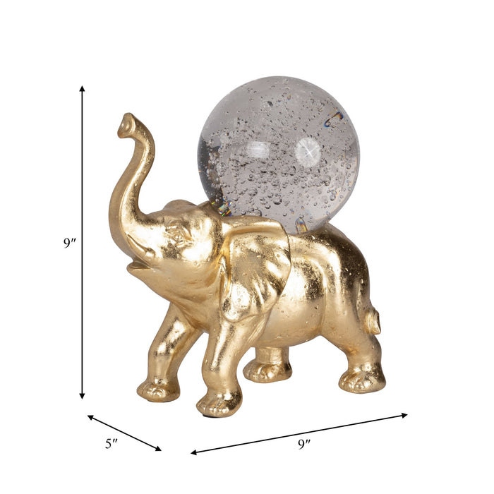 resin-9-elephant-w-crystal-ball-gold-8