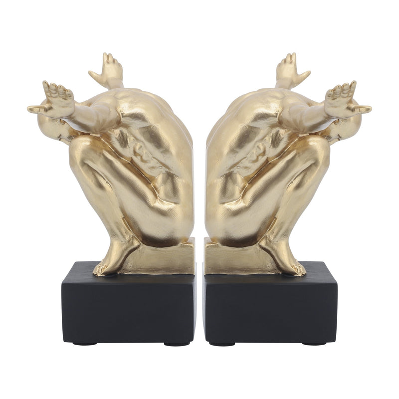 resin-s-2-6-h-man-sculpture-bookend-gold-1