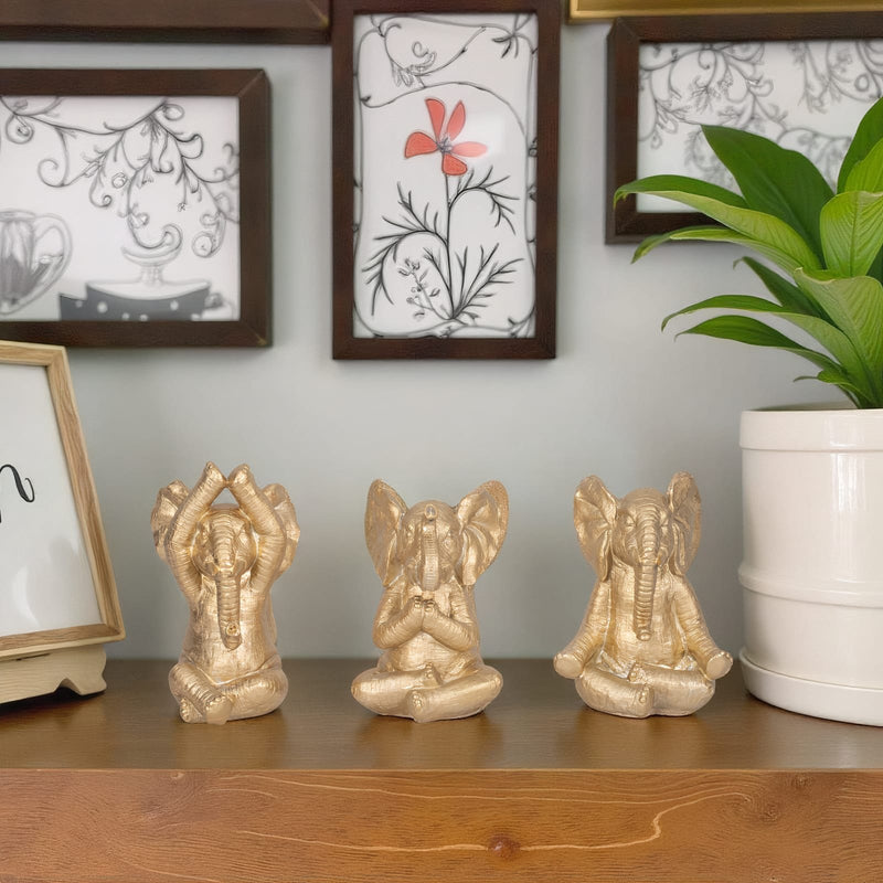 resin-s-3-8-h-yoga-elephants-gd-10