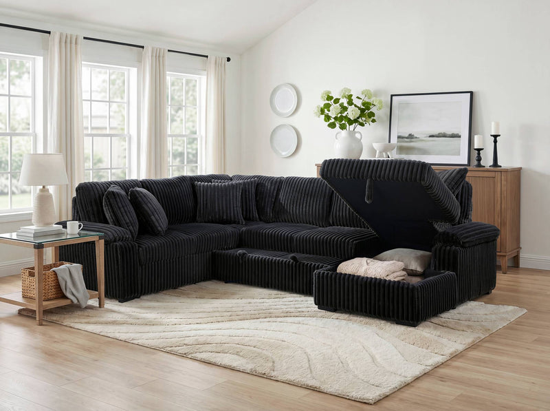 ridge-black-3-3-piece-sectional-with-pull-out-bed-right-side-chaise-and-hidden-storage-1
