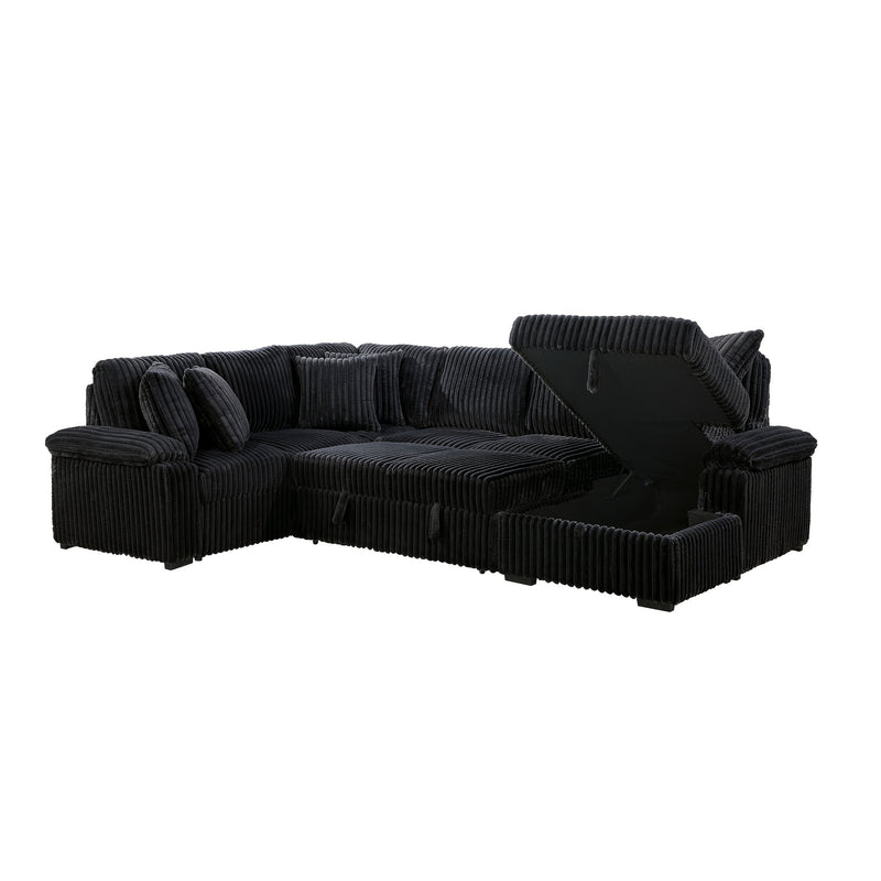 ridge-black-3-3-piece-sectional-with-pull-out-bed-right-side-chaise-and-hidden-storage-4
