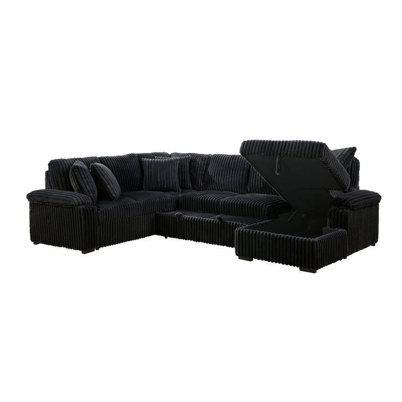 ridge-black-3-3-piece-sectional-with-pull-out-bed-right-side-chaise-and-hidden-storage-9