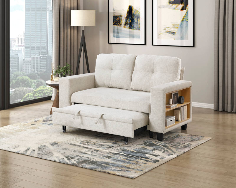robinson-beige-2-love-seat-with-pull-out-bed-shelves-and-charging-ports-3