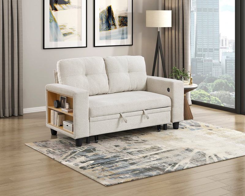 robinson-beige-2-love-seat-with-pull-out-bed-shelves-and-charging-ports-9